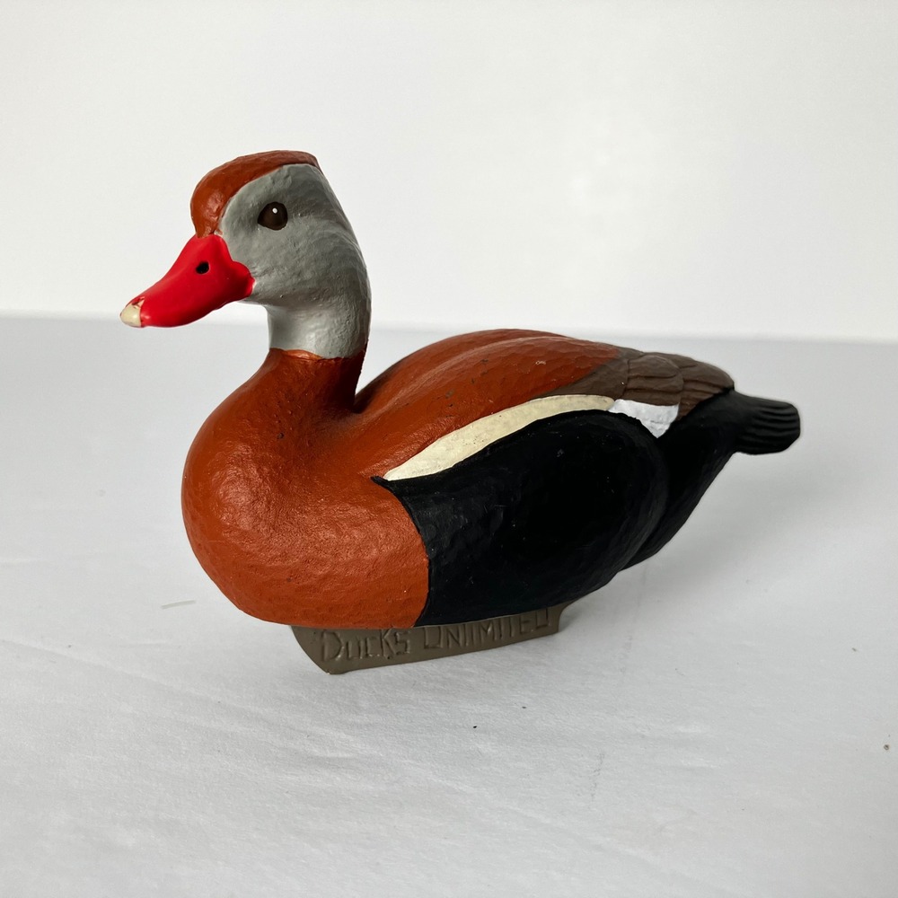Ducks Unlimited Jett Brunet 2020 Miniature Duck Decoy Figurine Collectible